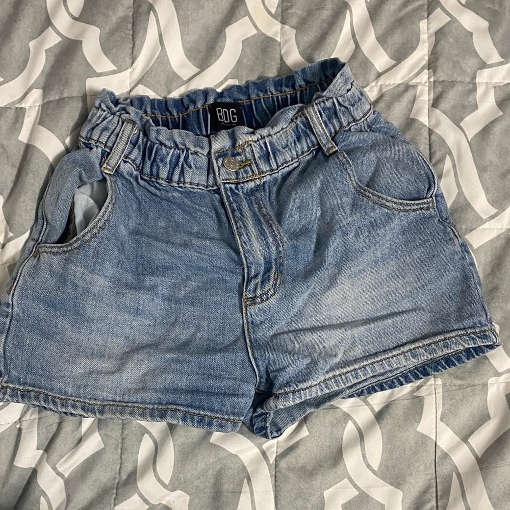 BDG Light Blue Jean Shorts